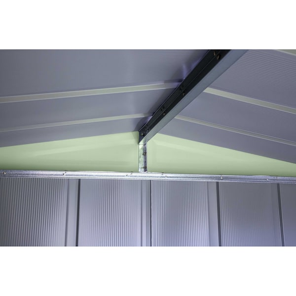 Arrow Storage Products 10x8 Classic Steel Storage Shed, Sage Green - CLG108SG