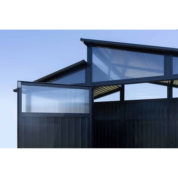 Sojag Rainier 8 x 11 ft. Aluminum Frame Storage Shed - 500-9168747