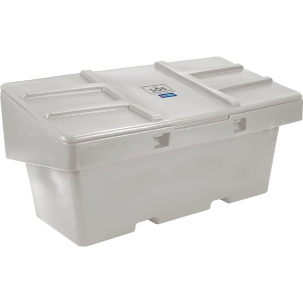 Global Industrial Lockable Outdoor Storage Container, 72Lx36Wx36H, 36 Cu. Ft., Gray - B2277462