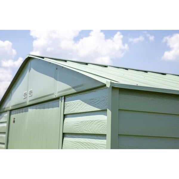 Arrow Storage Products 10x8 Select Steel Storage Shed, Sage Green - SCG108SG