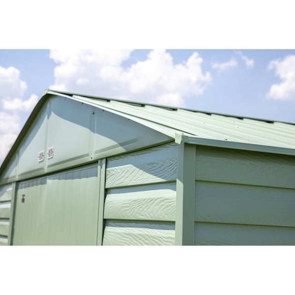 Arrow Storage Products 10x8 Select Steel Storage Shed, Sage Green - SCG108SG