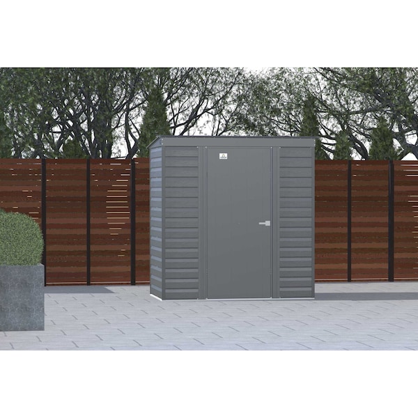 Arrow Storage Products 128 cu. ft. Steel Grey - SCP64CC
