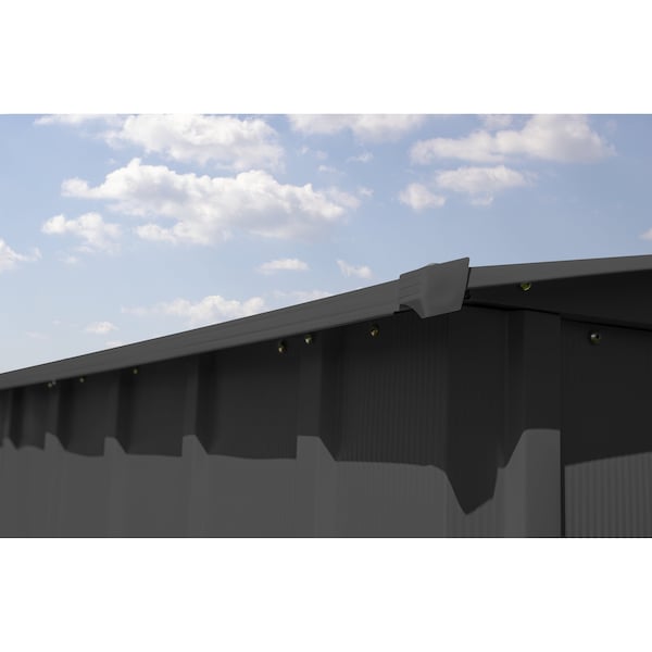 Arrow Storage Products Shed, Charcoal, Assembled - CLG67CC