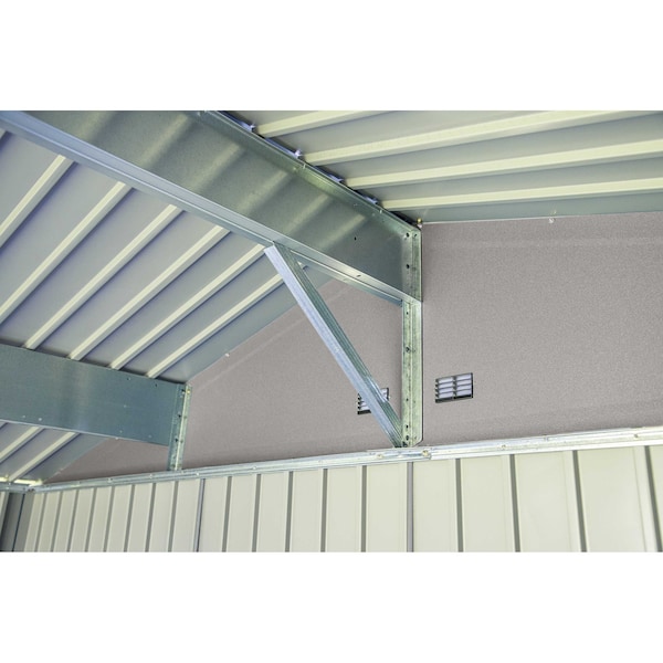 Arrow Storage Products 310 cu. ft. Steel Grey - EG86CG