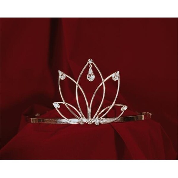Sunnywood Sunnywood 3379 2-.25" Rhinestone Tiara - 3379