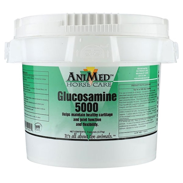 Animed Glucosamine, 5000 for Horses, 5lb - 57478