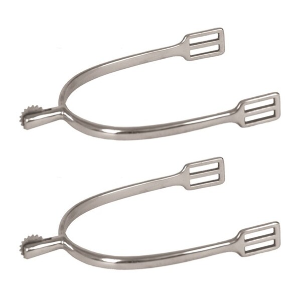 Jacks Imports Stainless Steel Ladies Spurs with Rowel - 20246
