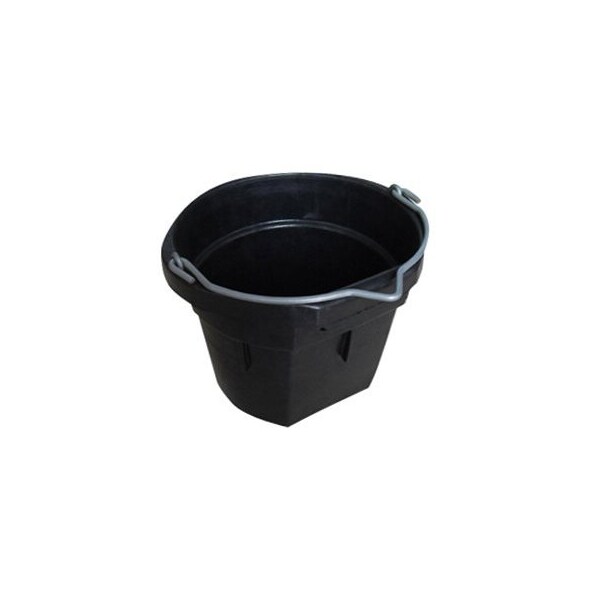 Qingdao Huatian Hand Truck MR 8QT BLK FLT Bucket - MR8QR/FSB-BLK