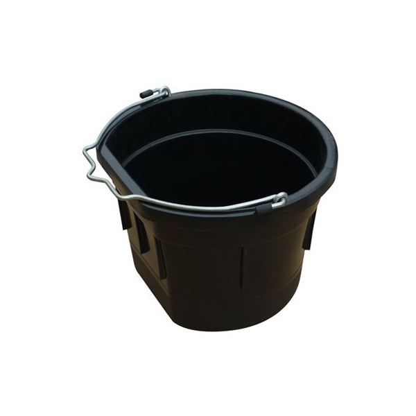 Qingdao Huatian Hand Truck MR 8QT BLK FLT Bucket - MR8QP/FSB-BLK