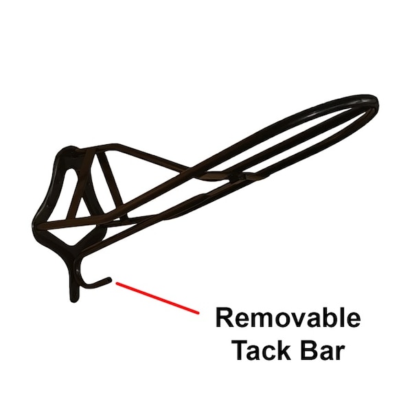 Jacks Imports Standard English Saddle Rack BLACK - 10447-BK