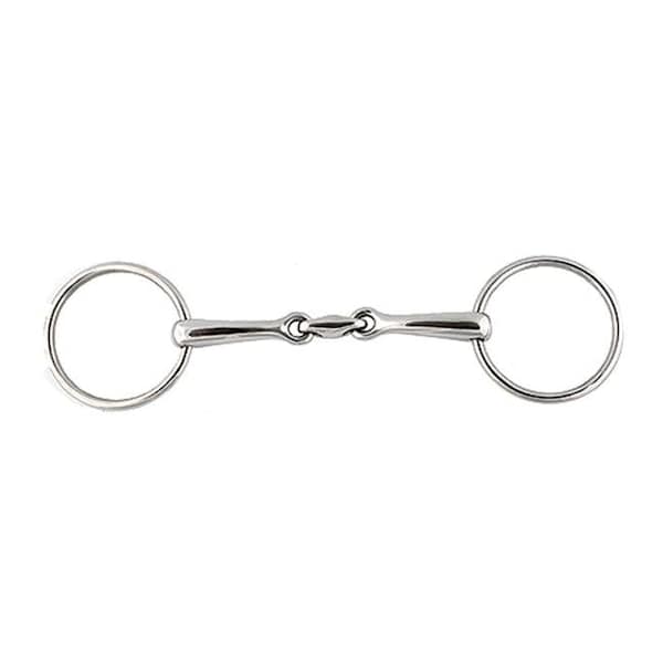 Jacks Jacks 20133-5-3-4 Stainless Steel Horizontal Elliptical Link Bradoon Bit - 5.75 in. - 20133-5-3/4