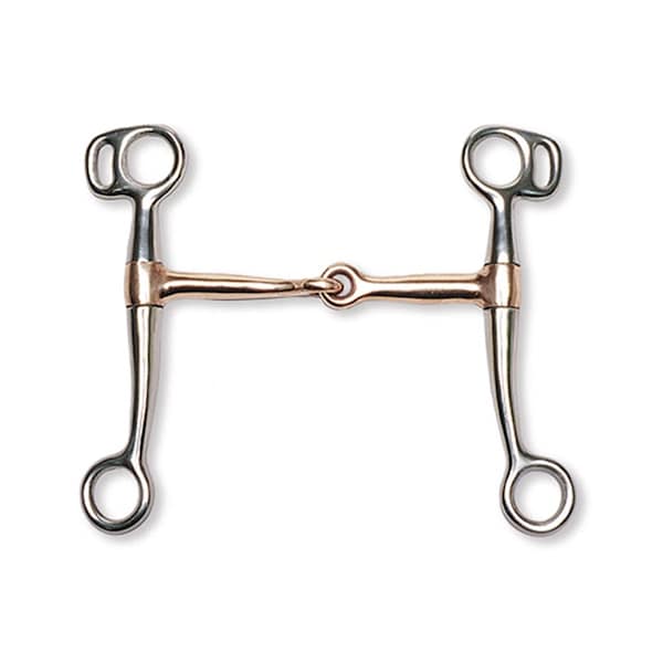 Jacks Imports Stainless Steel Copper Mouth Tom Thumb Bit 5-1/2" - 10454-5-1/2