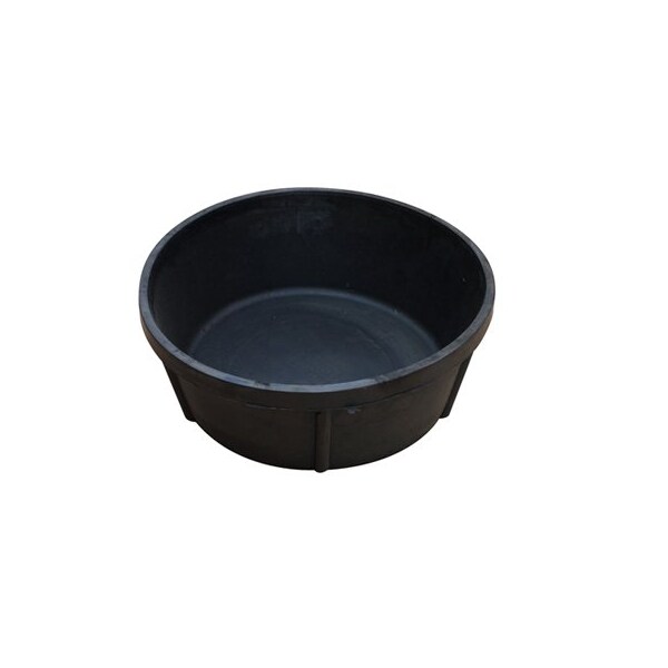 Qingdao Huatian Hand Truck MR4QT BLK Rubb Feed Pan - MR4QR/PAN-BLK