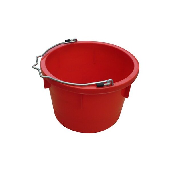 Qingdao Huatian Hand Truck MR 8QT RED Util Bucket - MR8QP/UB-RED
