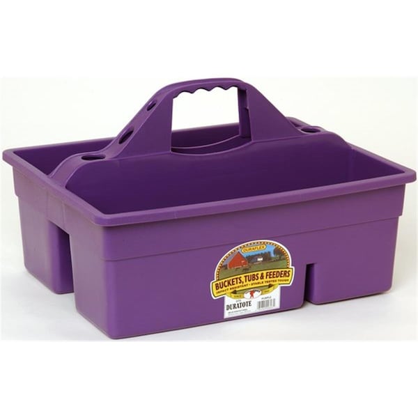 Miller Mfg DT6 Plastic Dura Tote Box, Purple - MI300099
