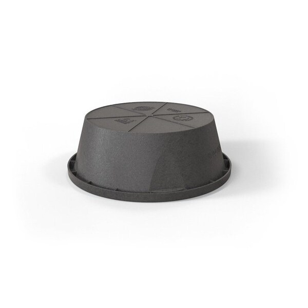 North West Rubber Red Barn Flexible Feed Pan, 6.5 gal, Rubber, Black - 5600106