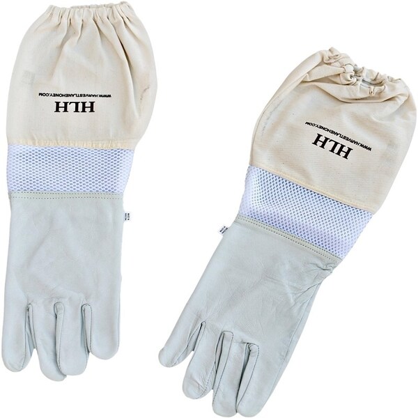 Harvest Lane Honey Beekeeping Gloves, S, Goatskin Leather - CLOTHGS-103