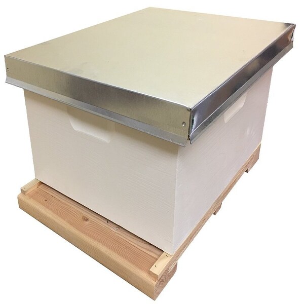 Harvest Lane Honey 10-Frame Small Backyard Beekeeping Kit, 18-1/4 in OAW, 14 in OAH, 10-Frame - WWA-107