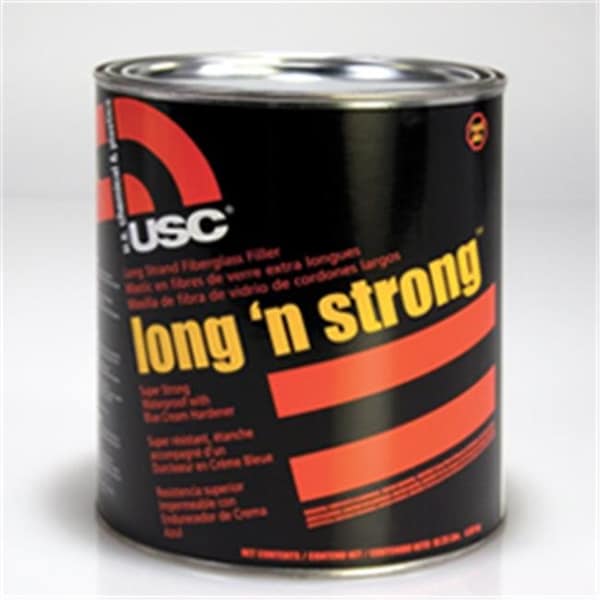 U.S. Chemical & Plastics U S Chemical & Plastics US23020 Long N Strong Long Strand Fiberglass Filler - Quart - US23020