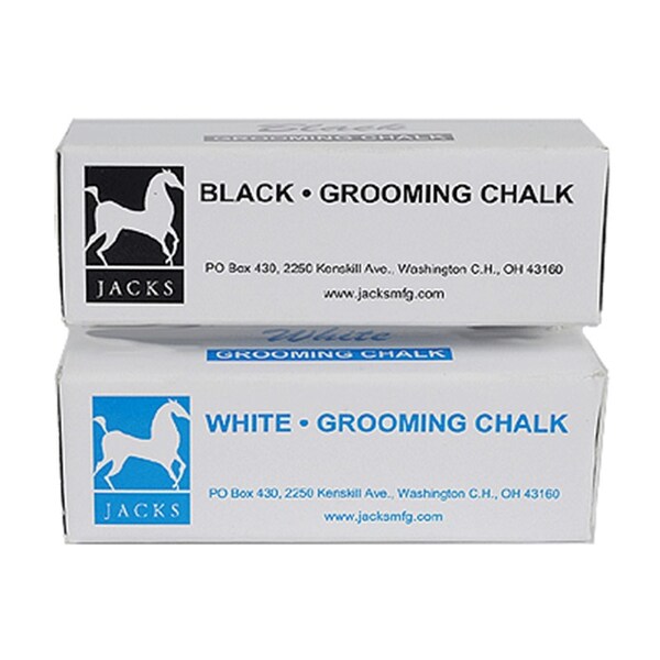 Jacks Imports Jacks Equine Grooming Chalk BLACK - 1216-BK