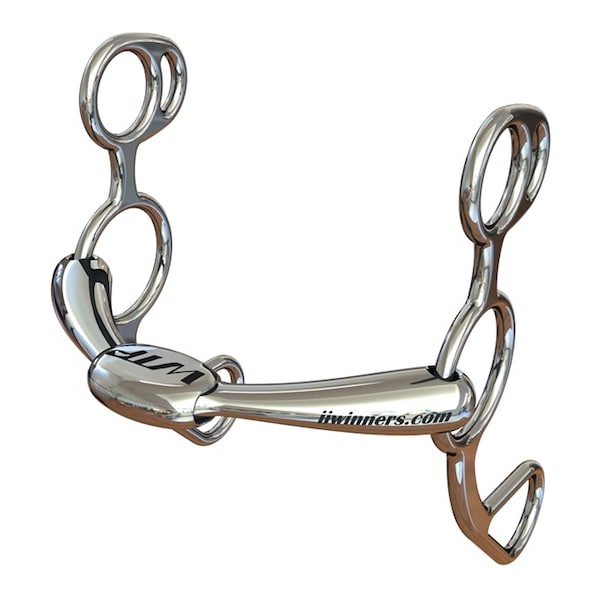 Winning Tongue Plate WTP (Winning Tongue Plate) Western Bit with Normal Plate 5-1/2" - 3388-5-1/2