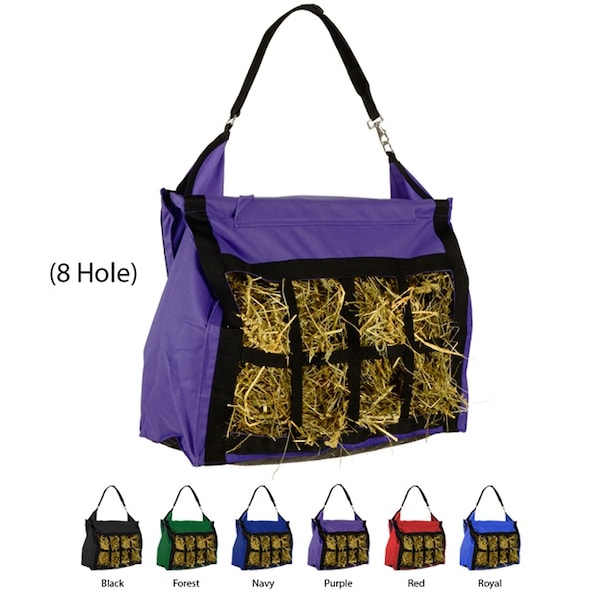Jacks Imports Slow Feed Hay Bag Tote (8 Hole) PURPLE - 3471-PU