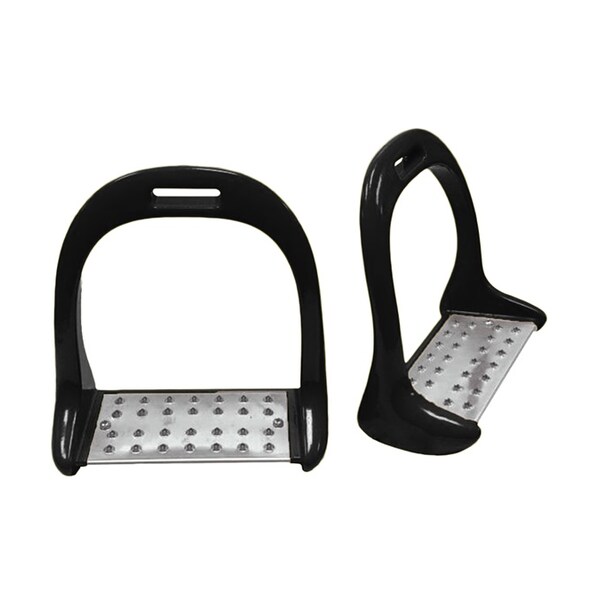 Jacks Imports Aluminum Stirrups 4-3/4" RED - 3540-RE