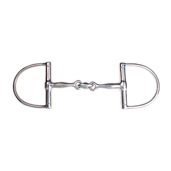 Jacks Imports Stainless Steel Horizontal Elliptical Link Dee Ring Bit 5-1/4" - 20106-5-1/4