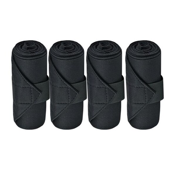 Jacks Jacks 2099-BK 16 ft. Standing Wraps for Horse; Black - 2099-BK