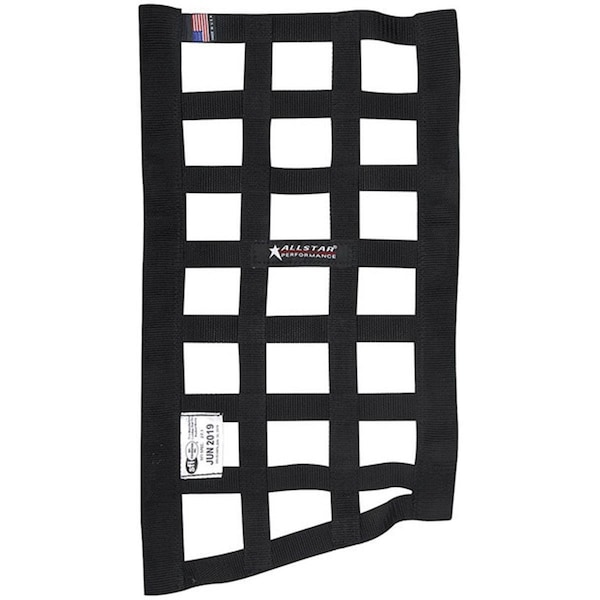 Allstar Performance Allstar Performance ALL10291 SFI Border Style Window Net for Funny Car; Black - ALL10291