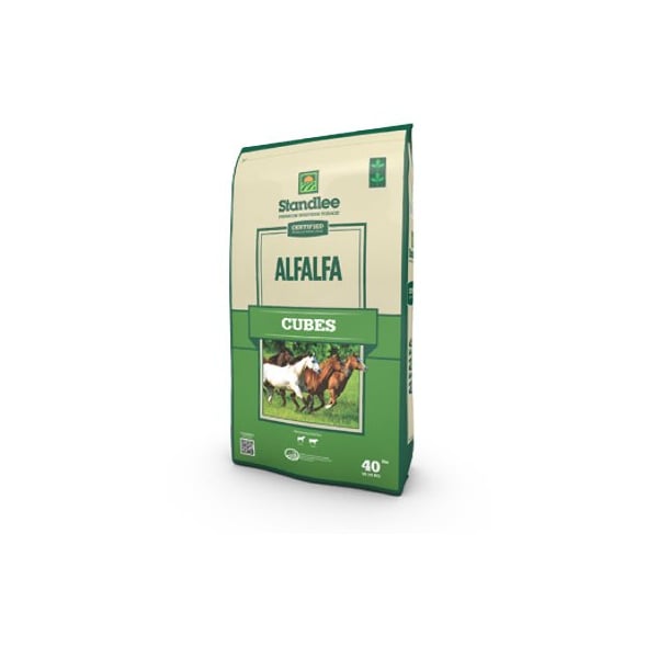 Standlee Premium Products 40LB Cert Alfalfa Cubes - 1180-40111-0-0