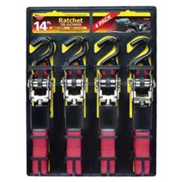 Keeper Ratchet Tie Down Yellow 14 Feet - 05505 - KE37771