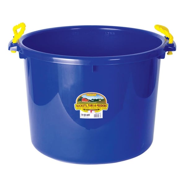 Miller Mfg Miller Manufacturing P-SB70 BLUE 70 qt Bucket Muck Tub - P-SB70 BLUE
