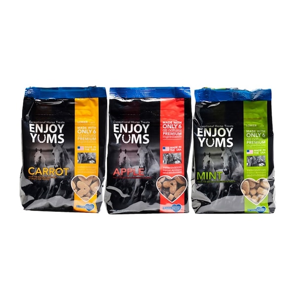 Enjoy Yums Horse Treats 1 lb. CARROT - 4001-CT