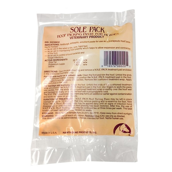 Hawthorne Products Hawthorne Sole Pack Hoof Packing Paste - 912