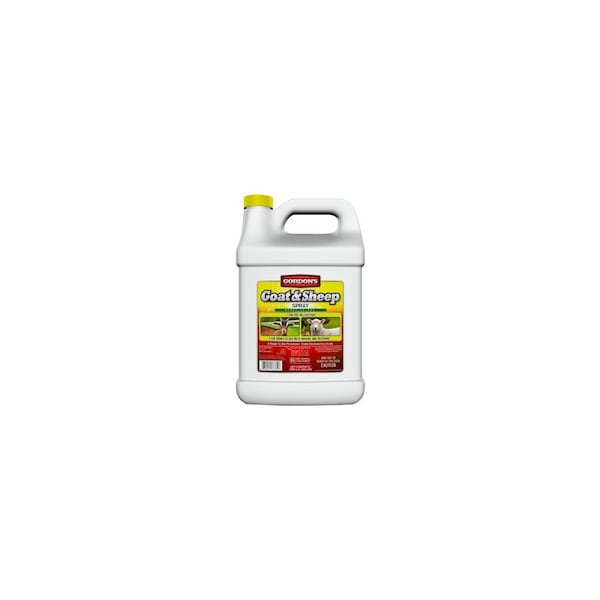 Gordons Goat and Sheep Spray, Liquid, Yellow, Solvent, 1 gal - 7631072