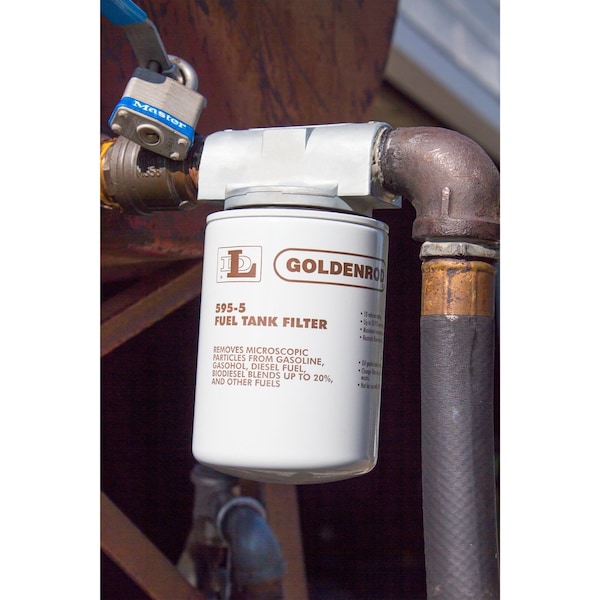 Dutton-Lainson Goldenrod Steel Spin on Fuel Tank Filter 25 gpm - 595