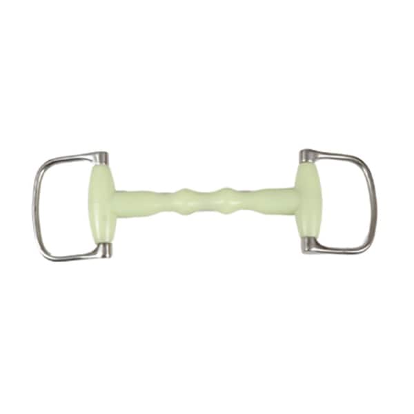 Jacks Imports Apple Mullen Shaped Mouth Dee Ring Bit 5" - 762-5