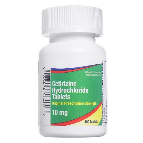 Cetirizine HCL Tablets, 10mg, 100PK - 58602-0445-94