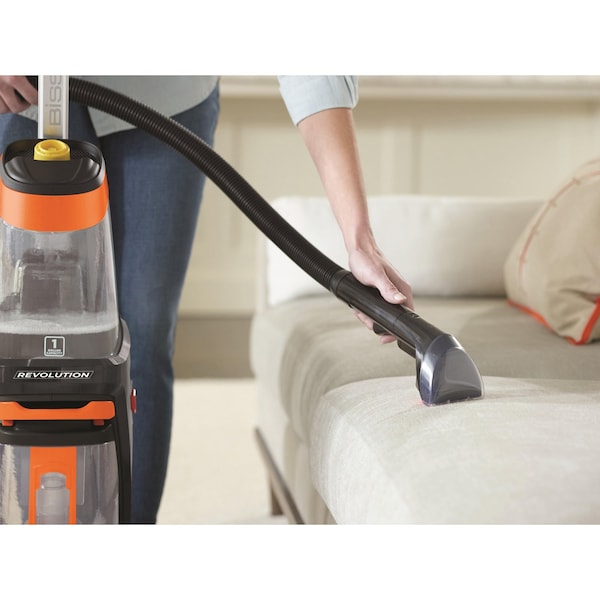 Bissell Bissell ProHeat 2X Revolution Bagless Carpet Cleaner 6.8 amps Standard Orange - 1548