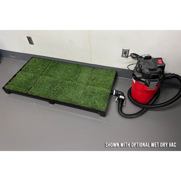 K9 Kennel Store 2ft X 4ft Quick N Clean Stand Alone Potty Station - 2X4PS-SA