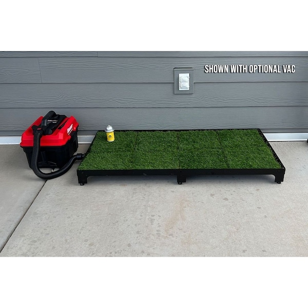 K9 Kennel Store 2ft X 4ft Quick N Clean Stand Alone Potty Station - 2X4PS-SA