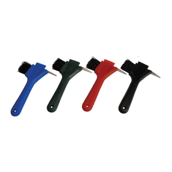 Jacks Imports Combo Hoof Pick RED - 10427-RE