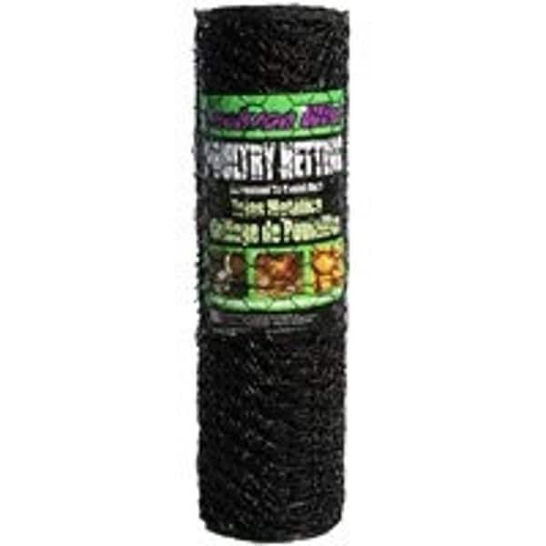 Jackson Wire Jackson Wire 12 01 25 29 Poultry Hex Netting, 1 in Mesh, 50 ft L, 36 in W, 20 ga - 12012529