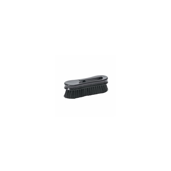 Weaver Livestock Pig Face Brush, Black, 1 In. Bristles, 1-1/2 x 5 In. - 69-6019-BK