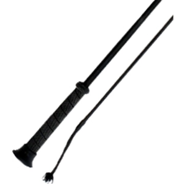 Jacks Imports Dressage Whip Rubber Grip BLACK 43.3 - 1536-BK-43