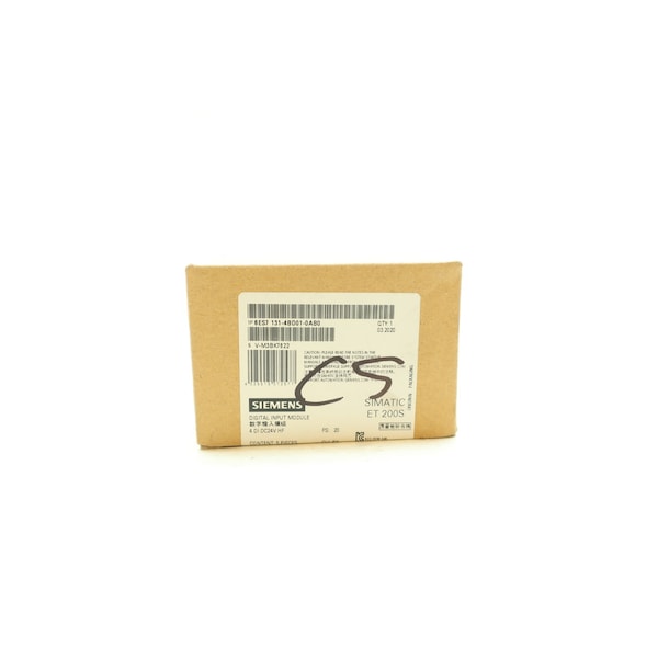 Siemens Simatic Box of 5 ET 200S Input Module - 6ES7 131-4BD01-0AB0