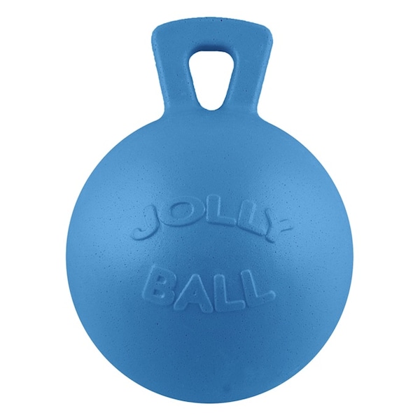 Horsemens Pride Jolly Ball with Handle Blueberry Scented 10" - 1172-BB
