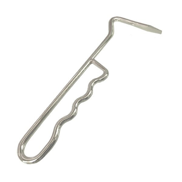 Jacks Imports Nickel Plated Hoof Pick Wire 8" - 10246