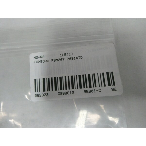 Foxboro I/A SERIES CHANNEL ISOLATED VOLTAGE MONITOR INPUT MODULE - FBM207 P0914TD